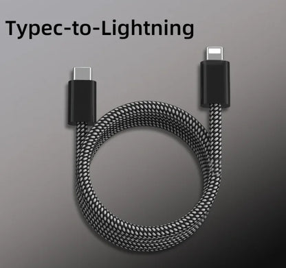 100W対応 マグネット式 USB Type-C to Type-C 急速充電ケーブル iPhone15 / Xiaomi / Samsung / MacBook / タブレット対応 USB-A to Type-C データ転送・充電ケーブル